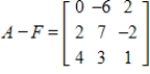 <strong>Use the following matrices to perform the indicated matrix operations, if possible. ; </strong> A) B) C) D) E)
