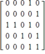 <strong>In order to rank the five members of its chess team for play against another school, the coach draws the following diagram. An arrow from 1 to 2 means player 1 has defeated player 2. Construct matrix A with elements . </strong> A) B) C) D) E)
