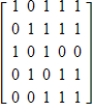 <strong>In order to rank the five members of its chess team for play against another school, the coach draws the following diagram. An arrow from 1 to 2 means player 1 has defeated player 2. Construct matrix A with elements . </strong> A) B) C) D) E)