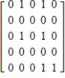 <strong>In order to rank the five members of its chess team for play against another school, the coach draws the following diagram. An arrow from 1 to 2 means player 1 has defeated player 2. 1 2 5 3 4 Construct matrix B with elements . </strong> A) B) C) D) E)