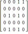 <strong>In order to rank the five members of its chess team for play against another school, the coach draws the following diagram. An arrow from 1 to 2 means player 1 has defeated player 2. 1 2 5 3 4 Construct matrix B with elements . </strong> A) B) C) D) E)