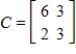 <strong>Use the matrices to find CD, if possible. </strong> A) B) C) D) E)