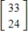 <strong>Use the matrices to find CD, if possible. </strong> A) B) C) D) E)