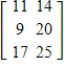 <strong>Use the matrices to find , if possible. </strong> A) B) C) D) E) Is undefined.