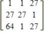 <strong>Use matrix A to find A<sup>3</sup>, if possible. </strong> A) B) C) D) E)A<sup>3</sup> is undefined.