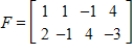 <strong>Use matrix F to find F<sup>2</sup>, if possible. </strong> A) B) C) D) E)F<sup>2</sup> is undefined.