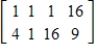 <strong>Use matrix F to find F<sup>2</sup>, if possible. </strong> A) B) C) D) E)F<sup>2</sup> is undefined.