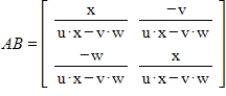 <strong>Find AB and BA if and , with . </strong> A) , B) , C) , D) , E) ,