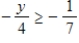 <strong>Graph the inequality. </strong> A) B) C) D) E)