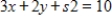 <strong>Convert the constraint inequalities and to equations containing slack variables.</strong> A) And B) And C) And D) And E) And