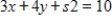 <strong>Convert the constraint inequalities and to equations containing slack variables.</strong> A) And B) And C) And D) And E) And