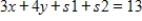 <strong>Convert the constraint inequalities and to equations containing slack variables.</strong> A) And B) And C) And D) And E) And