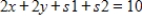 <strong>Convert the constraint inequalities and to equations containing slack variables.</strong> A) And B) And C) And D) And E) And