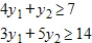 <strong>Write the dual maximization problem. Be sure to rename the variables. Minimize subject to </strong> A)Maximize Constraints: B)Maximize Constraints: C)Maximize Constraints: D)Maximize Constraints: E)Maximize Constraints: