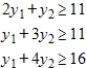<strong>Solve both the primal and dual problems with the simplex method. Use f to represent the dual objective function. Minimize subject to </strong> A)Primal: Dual: B)Primal: Dual: C)Primal: Dual: D)Primal: Dual: E)Primal: Dual: