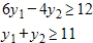 Write the dual maximization problem. Minimize subject to 