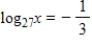 <strong>Solve for x by writing the equation in exponential form. Round your answer to two decimal places, if necessary. </strong> A) B) C) D) E)