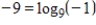 <strong>Write the equation in logarithmic form. </strong> A) B) C) D) E)