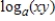<strong>Evaluate the logarithm by using properties of logarithms and the following facts. Round your answer two decimal places. </strong> A)5.80 B)8.32 C)0.60 D)1.11 E)1.23