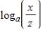 <strong>Evaluate the logarithm by using properties of logarithms and the following facts. Round your answer to two decimal places. </strong> A)1.33 B)9.72 C)1.29 D)0.90 E)6.30