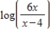 <strong>Write the expression as the sum or difference of two logarithmic functions containing no exponents. </strong> A) B) C) D) E)