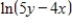 <strong>Use the properties of logarithms to write the expression as a single logarithm. </strong> A) B) C) D) E)