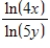 <strong>Use the properties of logarithms to write the expression as a single logarithm. </strong> A) B) C) D) E)