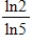 <strong>Find an equivalent expression for the given logarithm using the change-of-base formula. </strong> A) B) C) D) E)