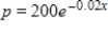 If the demand function for a product is given by where p is the price per unit when x units are demanded, what is the total revenue when 90 units are demanded and supplied? Round your answer to the nearest cent. 