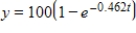 The concentration y of a certain drug in the bloodstream t hours after an oral dosage (with ) is given by the equation . What is the concentration after 6 hours? Round your answer to one decimal place. 