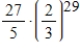 <strong>Which of the following expresses the sum of the first 29 terms of the geometric sequence ....? </strong> A) B) C) D) E)