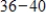 <strong>Find the mean of the following data. Round your answer to the nearest integer. Interval Frequency 4 2 4 6 9</strong> A)24 B)64 C)41 D)60 E)102
