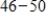 <strong>Find the mean of the following data. Round your answer to the nearest integer. Interval Frequency 4 2 4 6 9</strong> A)24 B)64 C)41 D)60 E)102