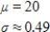 <strong>A coin is loaded so that the probability of tossing a head is . If it is tossed 50 times, what are the mean and the standard deviation of the number of heads that occur? </strong> A) B) C) D) E)