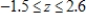 <strong>Use a table of the standard normal distribution to find the probability that a z-score from the standard normal distribution will lie within the interval . Round your answer to four decimal places. </strong> A)0.4643 B)0.9285 C)0.0715 D)0.1715 E)0.6964