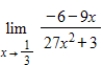 <strong>Use properties of limits and algebraic methods to find the limit, if it exists. </strong> A) B) C) D) E)does not exist