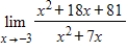 <strong>Use properties of limits and algebraic methods to find the limit, if it exists. </strong> A) B)-3 C) D) E)does not exist