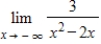 <strong>Use analytic methods to evaluate the limit and determine which type of asymptote (if any) it represents. You can verify your conclusion by graphing the function with a graphing utility, if one is available. </strong> A)limit = 0, vertical asymptote B)limit = 0, horizontal asymptote C)limit = 2, horizontal asymptote D)limit = 2, vertical asymptote E)does not exist