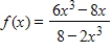 <strong>Use a table utility with x-values larger than 10,000 to investigate . What does the table indicate about ? </strong> A)-3 B)3 C)6 D)0 E)does not exist