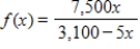 <strong>Use analytic methods to find the limit as for the given function. </strong> A)-1500 B)1500 C)-620 D)620 E)does not exist