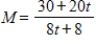 <strong>Suppose that the average number of minutes M that it takes a new employee to assemble one unit of a product is given by , where t is the number of days on the job. Is this function continuous for all </strong> A)Yes B)No