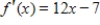 <strong>Let . Use the definition of derivative and the Procedure/Example table in this section to verify that . Then, find the slope of the tangent to the graph of at . </strong> A)53 B)23 C)-53 D)-23 E)0