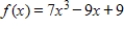 <strong>For the function in this problem, approximate by using the numerical derivative feature of a graphing utility. </strong> A)93 B)75 C)19 D)-51 E)84