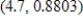 <strong>For the function in this problem, approximate near by graphing the function on a graphing utility. Then, zoom in near the point until the graph appears straight, pick two points, and find the slope of the line you see. Round your answer to four decimal places. </strong> A)-0.0835 B)-0.0813 C)-0.0352 D)-0.0358 E)-0.0517