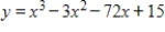 <strong>For the given function, find the relative minima. </strong> A) B) C) D) E)no relative minima