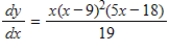 <strong>Both a function and its derivative are given. Use them to find the relative maxima. </strong> A) B) C) D) E)no relative maxima