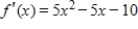 <strong>A graph of is given. Use the graph to determine all critical values of . </strong> A) B) C) D) E) , ,
