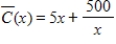 <strong>Suppose the average costs of a mining operation depend on the number of machines used, and average costs, in dollars, are given by , , where x is the number of machines used. Find the critical values of that lie in the domain of the problem. </strong> A) B) C) D) E)