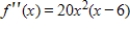<strong>A function and its first and second derivatives are given. Use these to find all points of inflection. </strong> A) B) C) D) E)no points of inflection