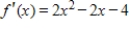 <strong>In this problem, and its graph are given. Use the graph of to determine where is concave down. </strong> A) B) C) D) E)